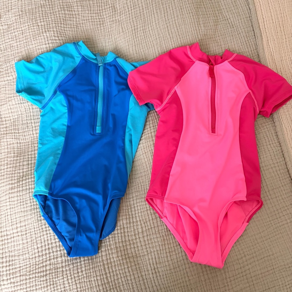 Land’s End Girls Swim Suits NEW without tags Size 8